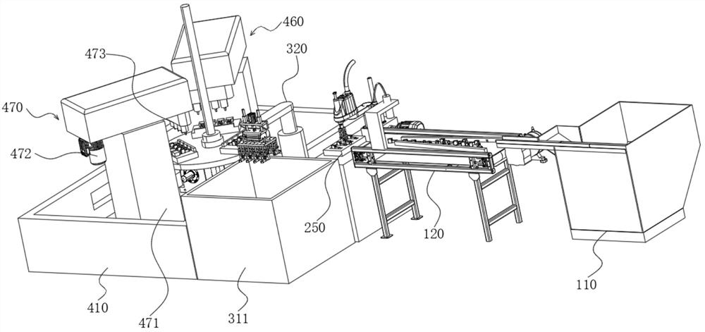 Intelligent automatic drilling and tapping robot