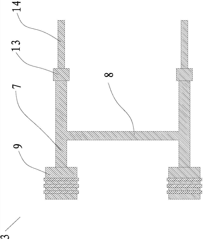 Two-cylinder four-stroke hydraulic free piston engine