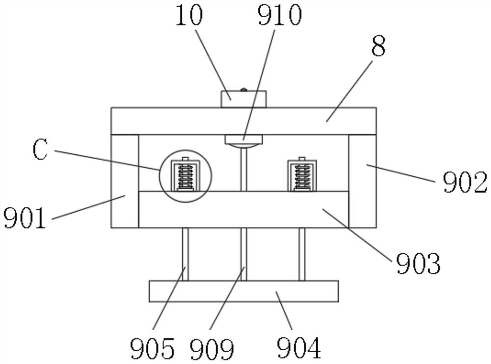 Lithium battery delivery qualification automatic detection device