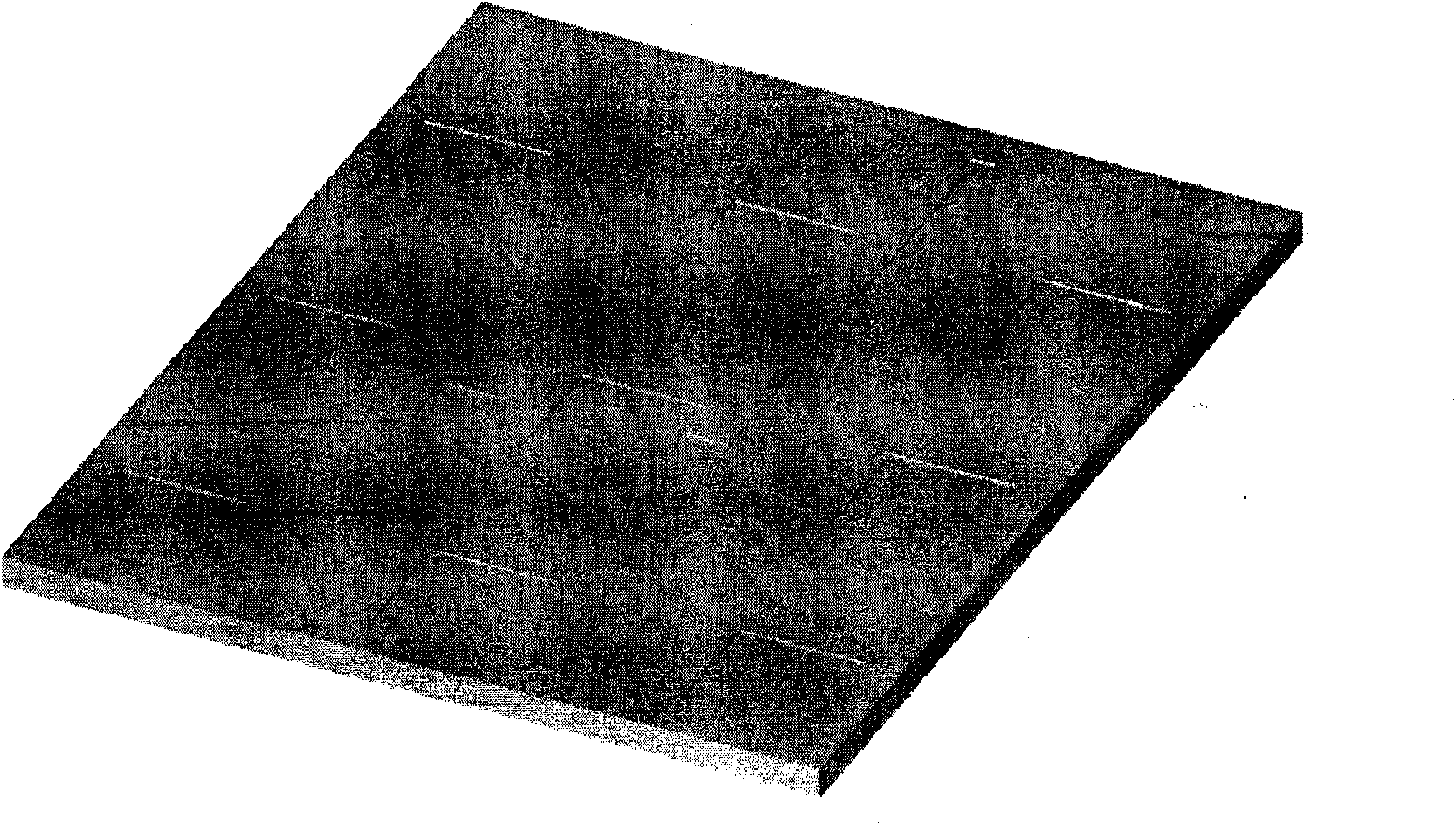 Process for manufacturing three-layer continuous surface type MEMS deformable mirror based on bonding process