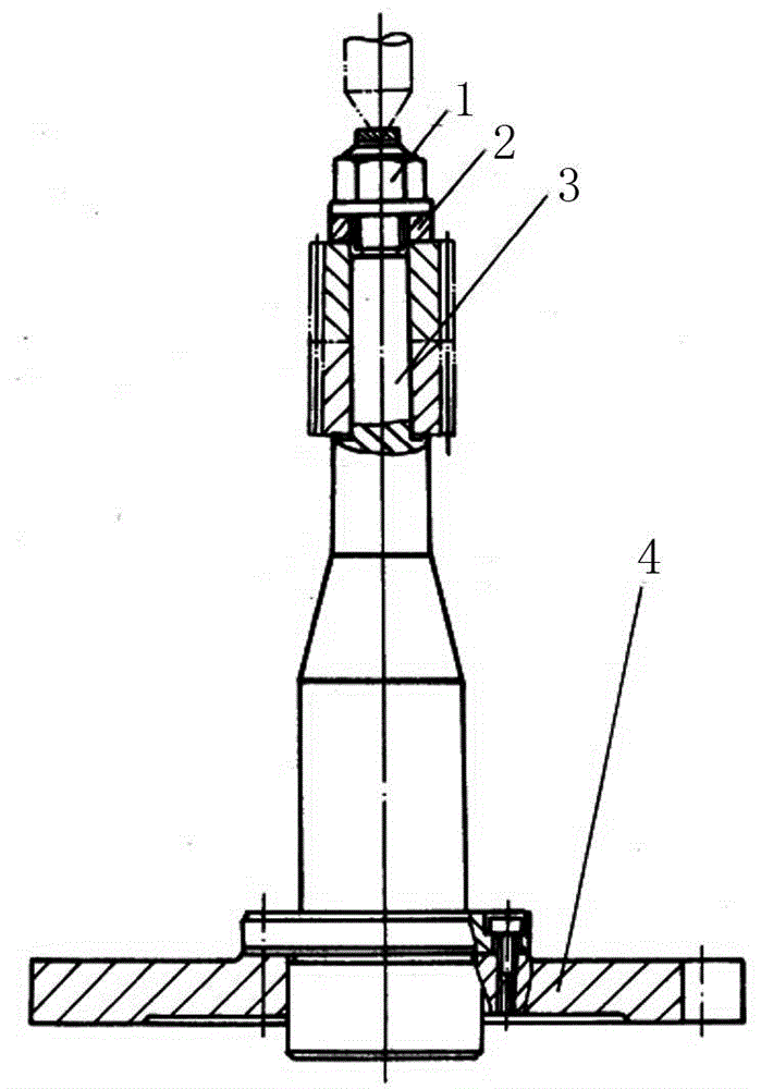 Clamping device for gear hobbing