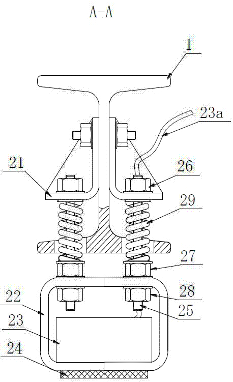 Base end bearing buffer mechanism