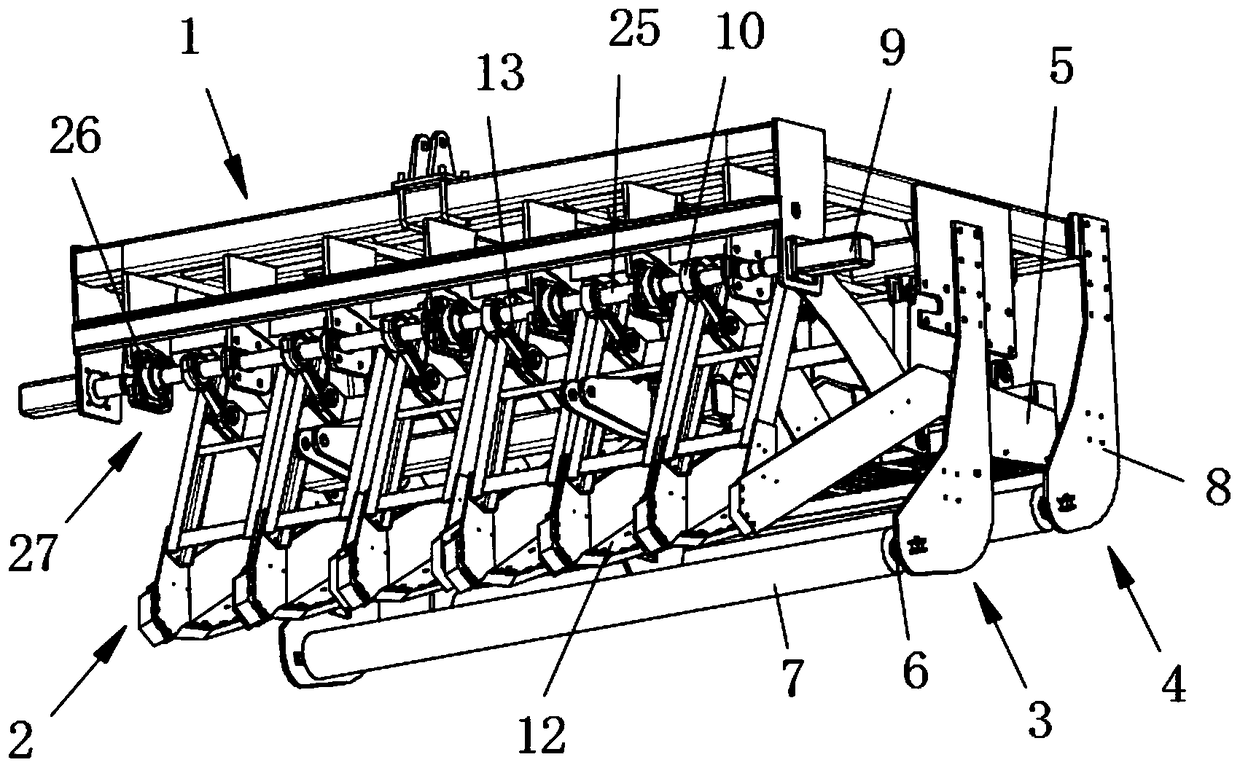 Machine capable of simultaneously laying anti-seepage and anti-evaporation films on soil bottom layer and surface layer