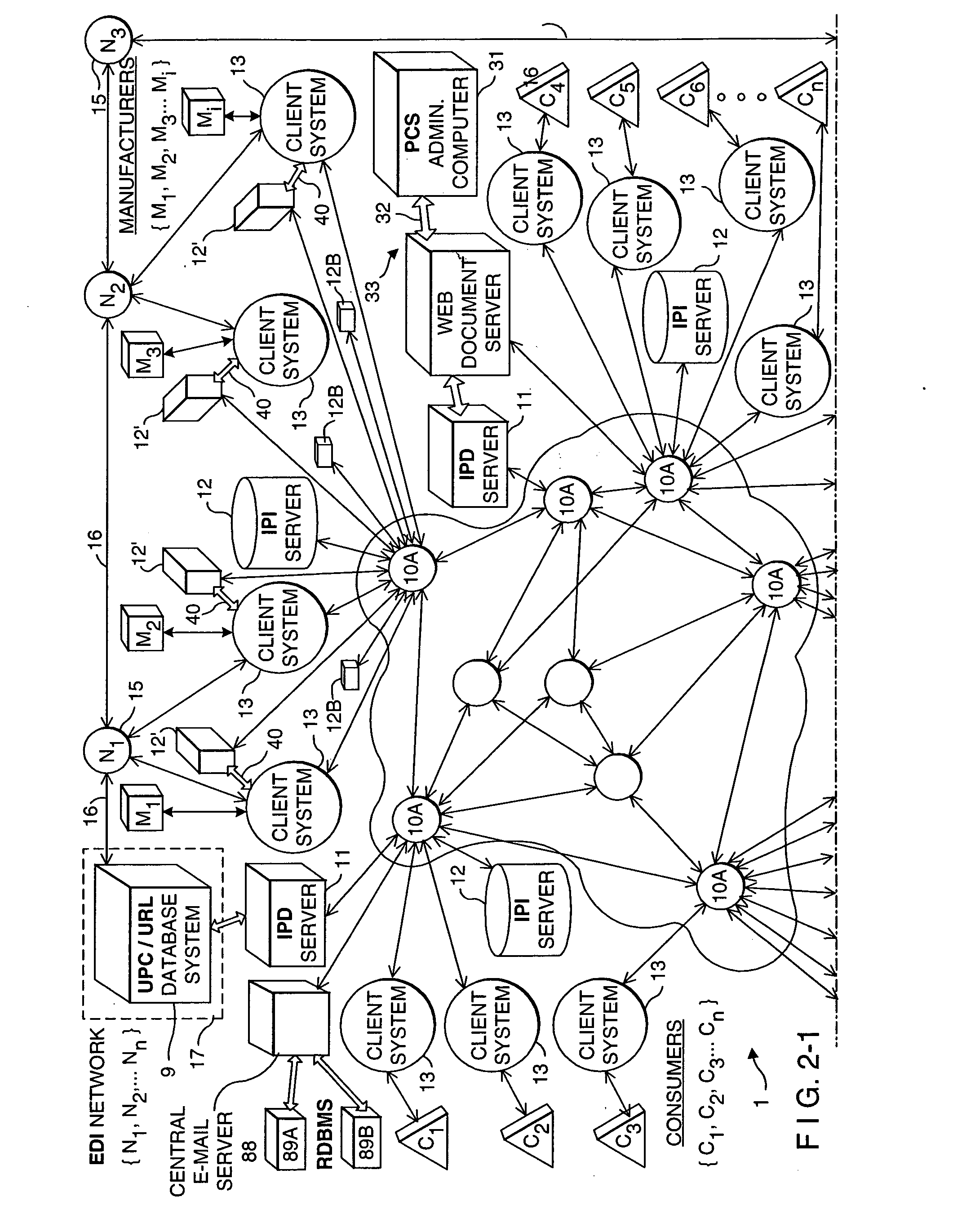 Internet-based method of and system for managing, distributing and serving consumer product related information to consumers in physical and electronic streams of commerce