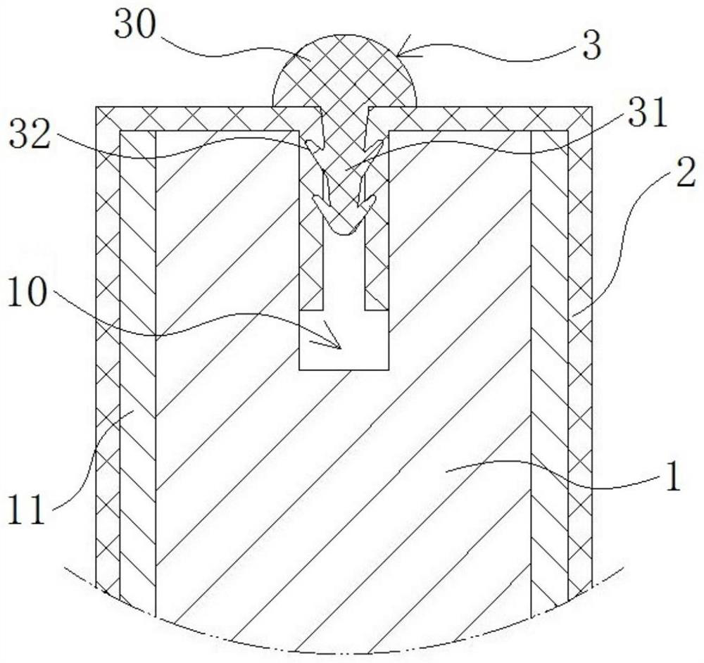 Nailable cloth table screen