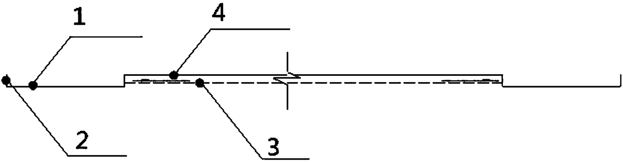 An organized drainage anti-slip and wear-resistant car ramp and its construction method