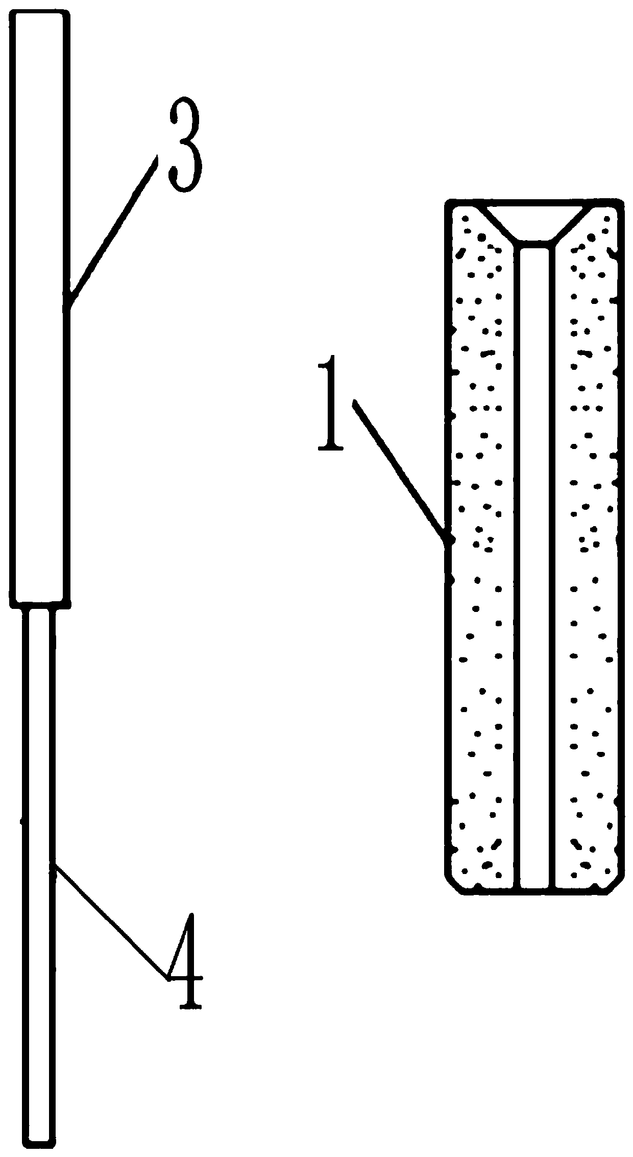 Coupling fiber manufacturing method and assembly clamp