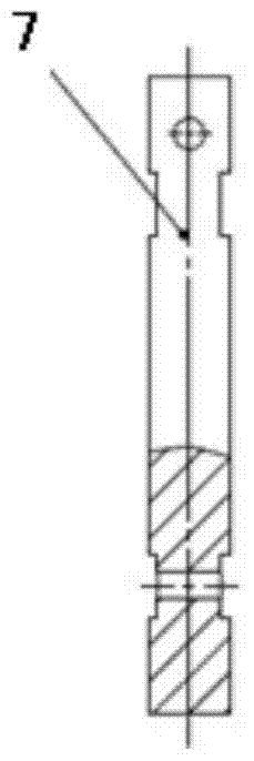 Small hydraulic shock absorber impact test method and device