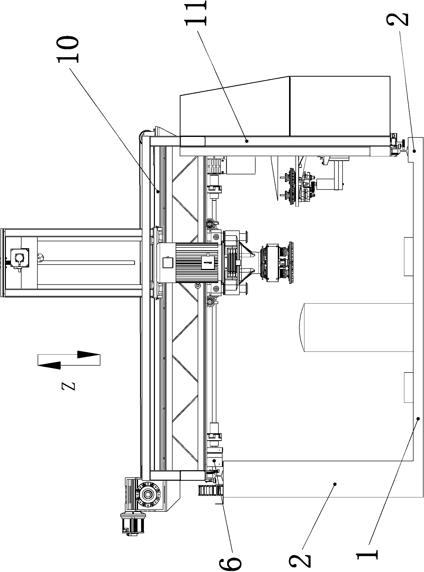 Numerical-control specially-shaped stone machining center