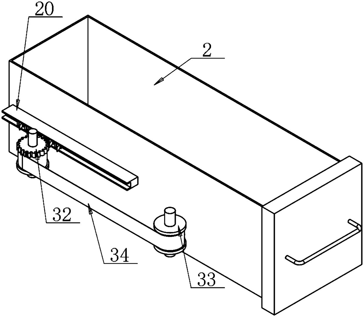 Remote control medicine taking device suitable for old people based on internet equipment and medicine taking method