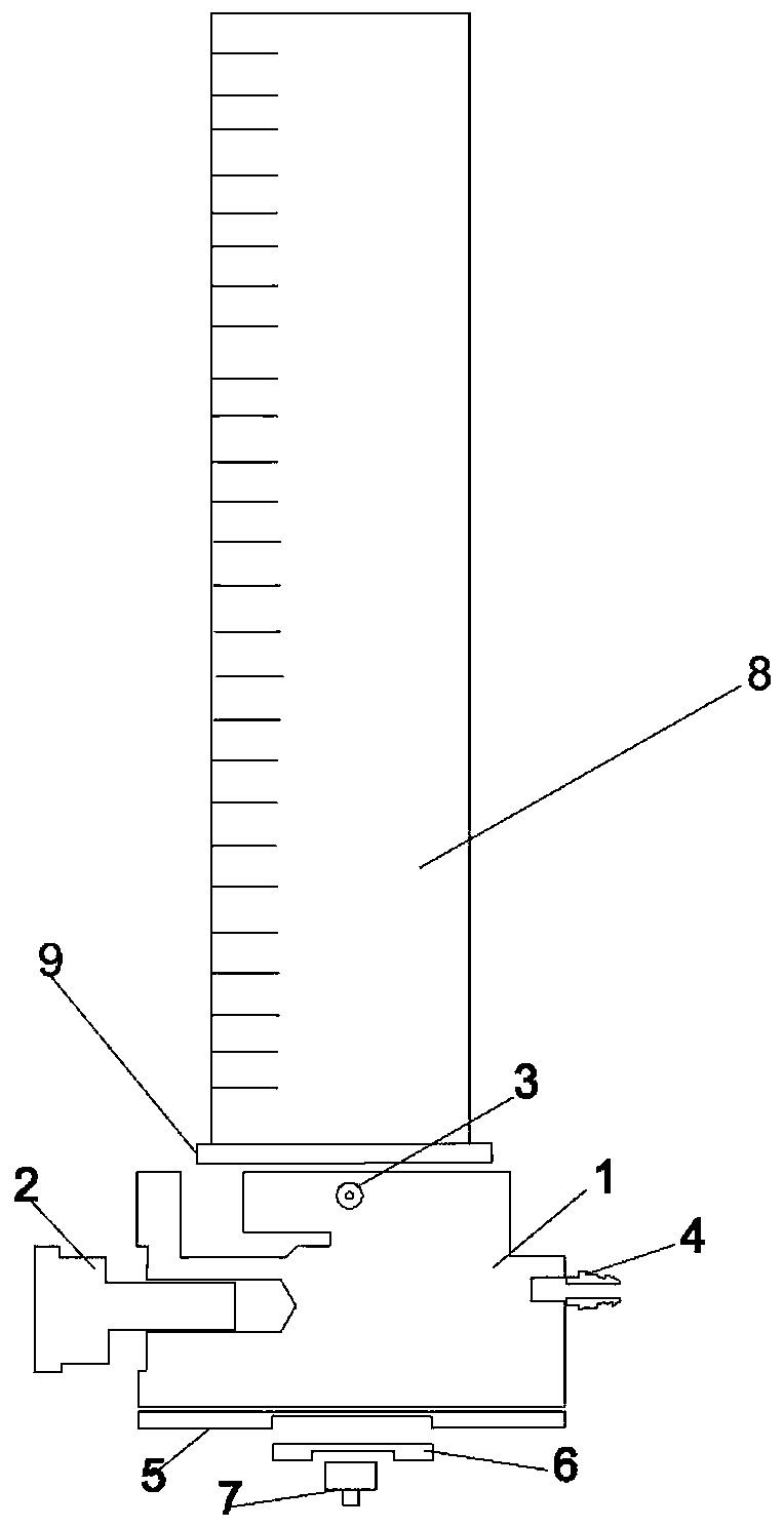 A gas-liquid pressure balance regulator and a drainage and gas collection device including the regulator