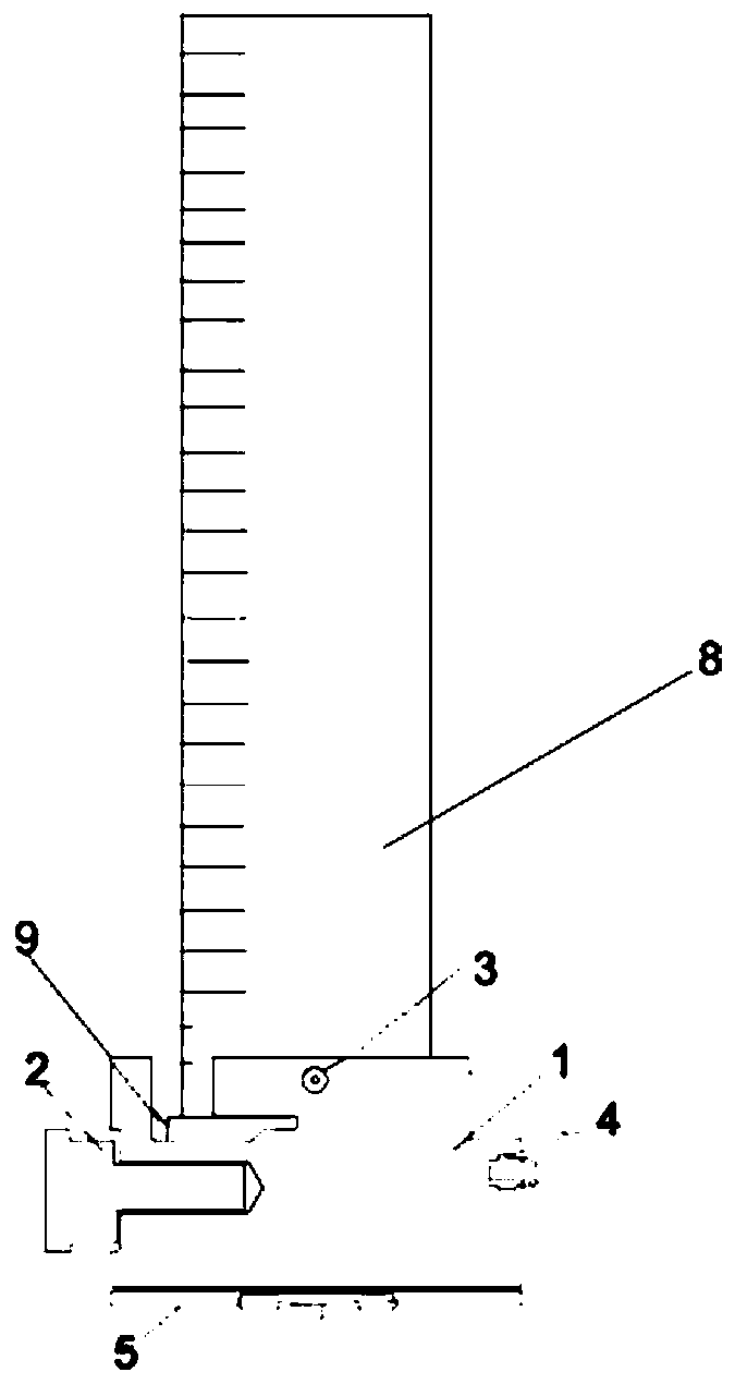 A gas-liquid pressure balance regulator and a drainage and gas collection device including the regulator