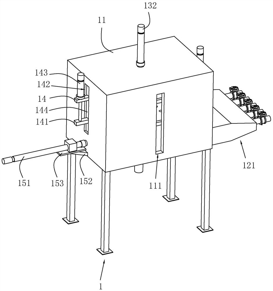 A purification and separation device for enzymes with high separation efficiency