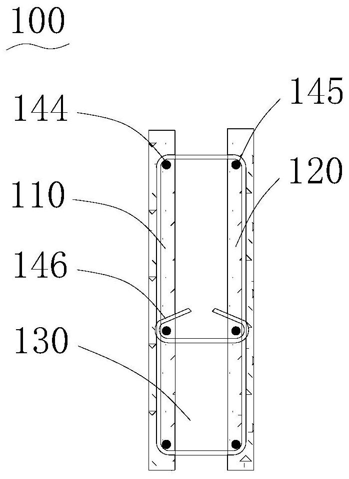 Prefabricated laminated component and rough surface forming device