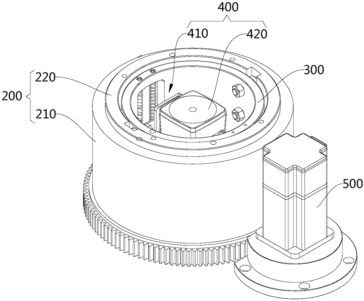 Lifting mechanism and automated guided vehicle