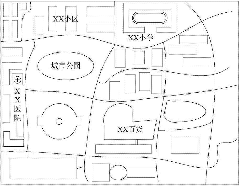 Hotspot region determination method and device based on geographic position data