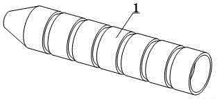 Storage insertion cylinder for catching crabs