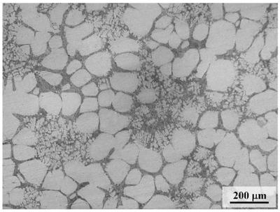 Self-breeding rod and preparation method thereof as well as preparation method of hypoeutectic aluminum-silicon alloy semi-solid slurry