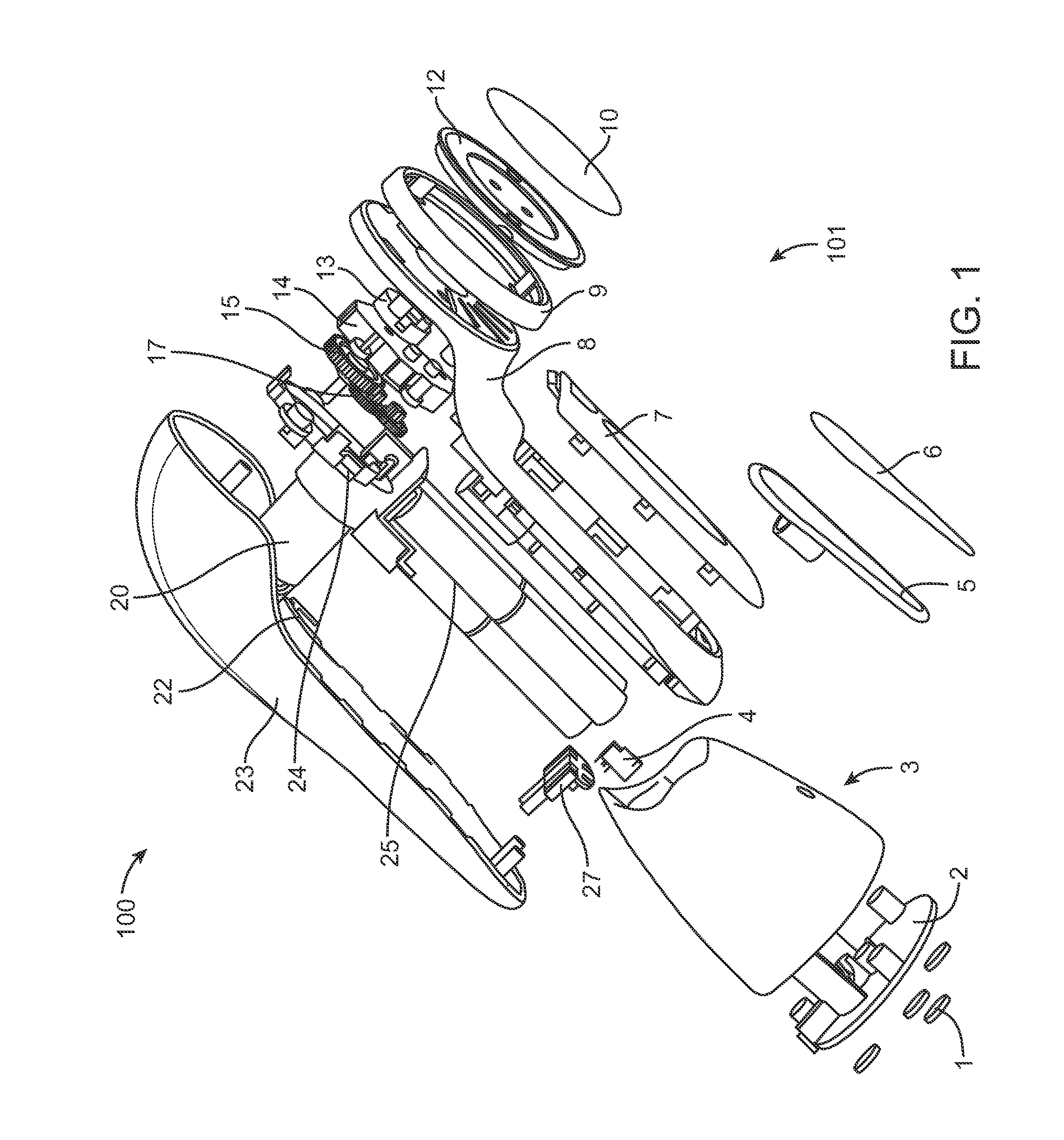 Automated hair removal device