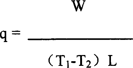 Middle pressure test technology and device for widebore pipeline construction