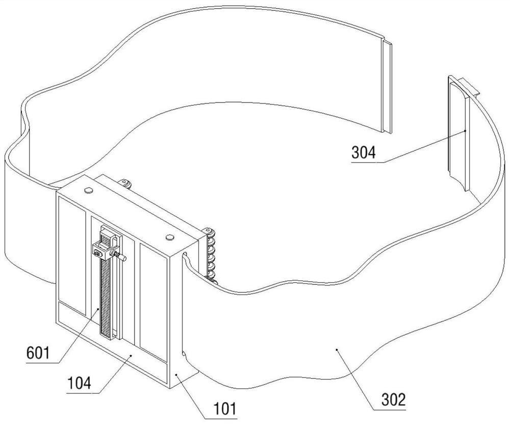 Medical fixing band with anti-loosening function