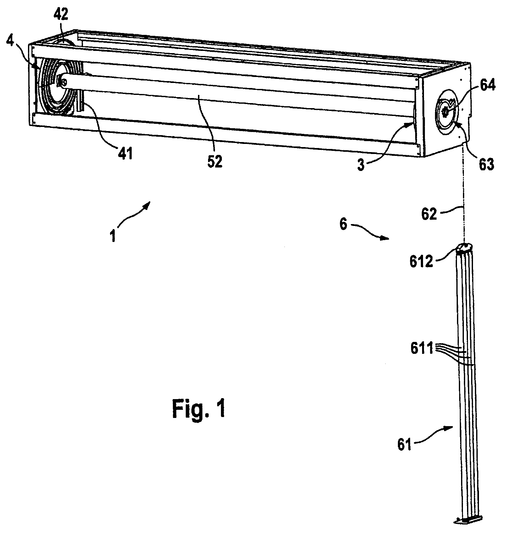 Weight compensation device for a lifting door