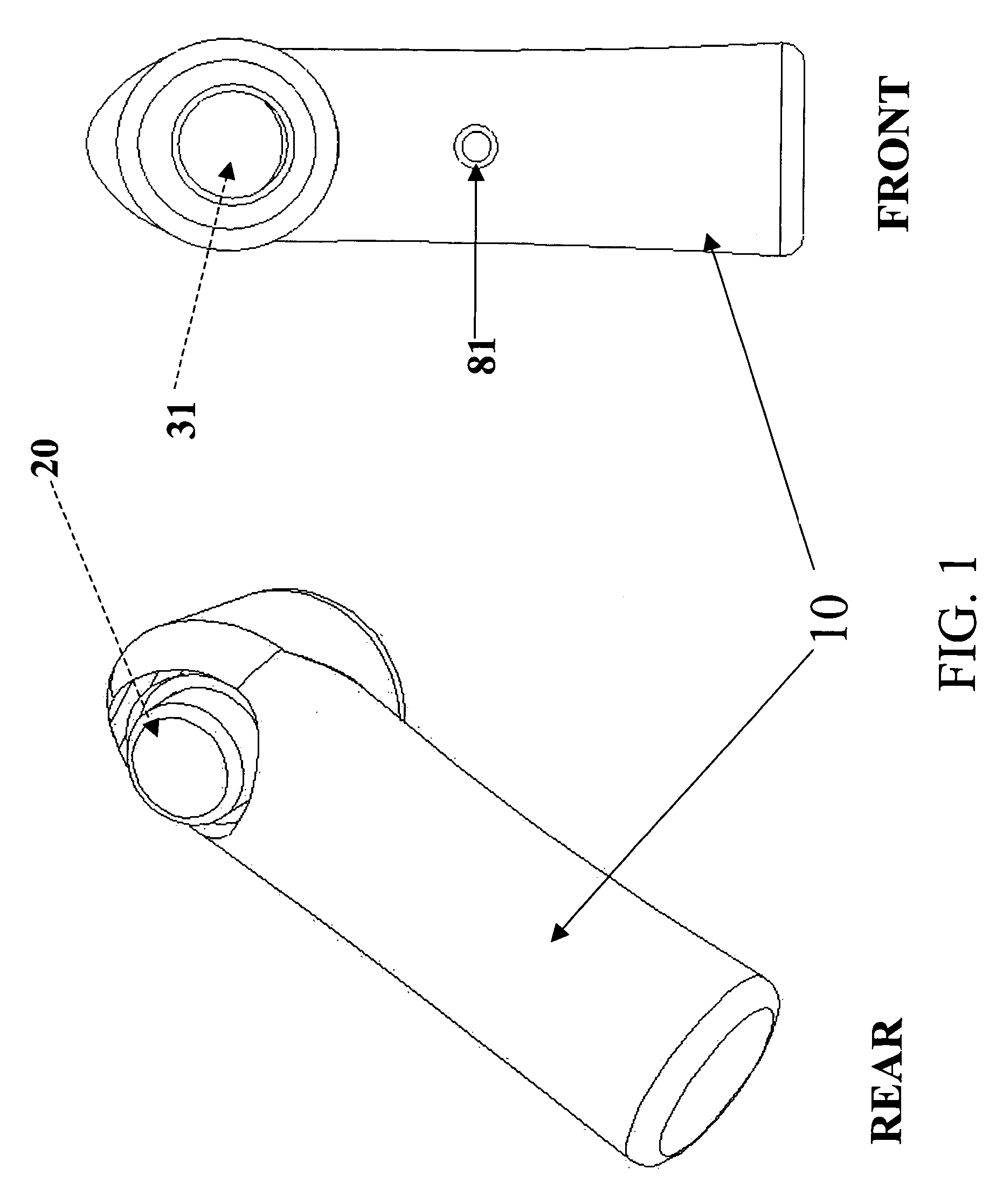 Replaceable electrostatically sprayable material reservoir for use with a electrostatic spraying device