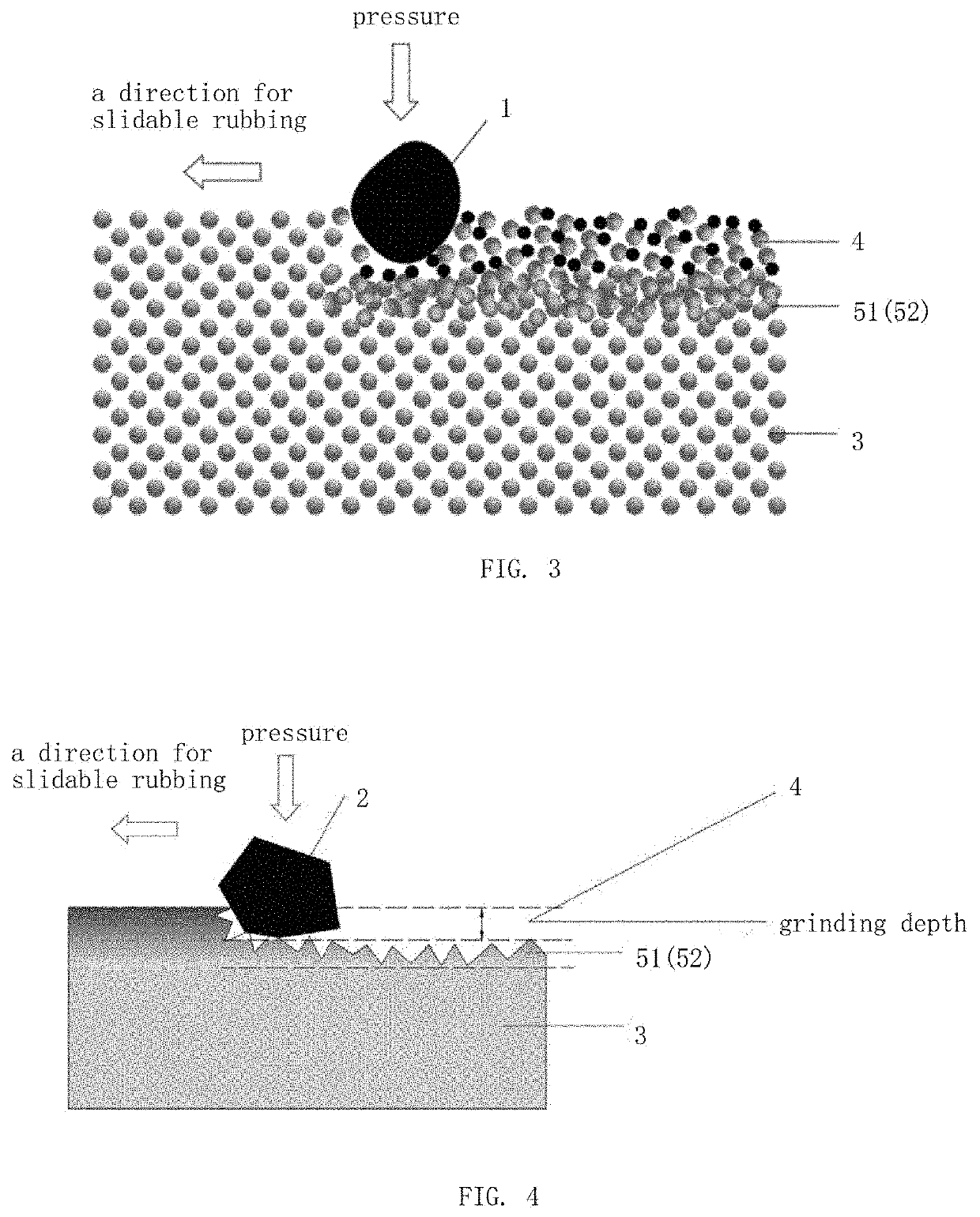 Method for grinding single-crystal diamond