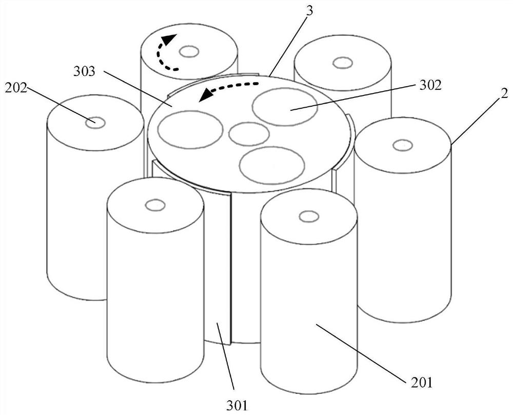 Electromagnetic-friction composite nano generator based on rolling friction