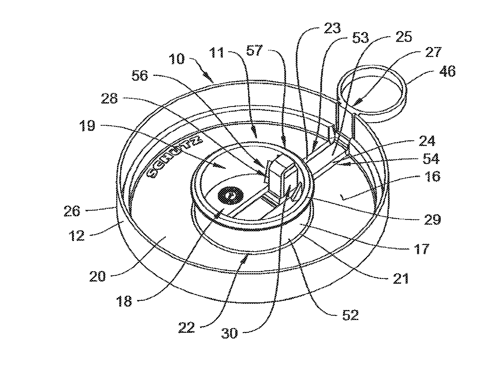 Seal cap for container closure