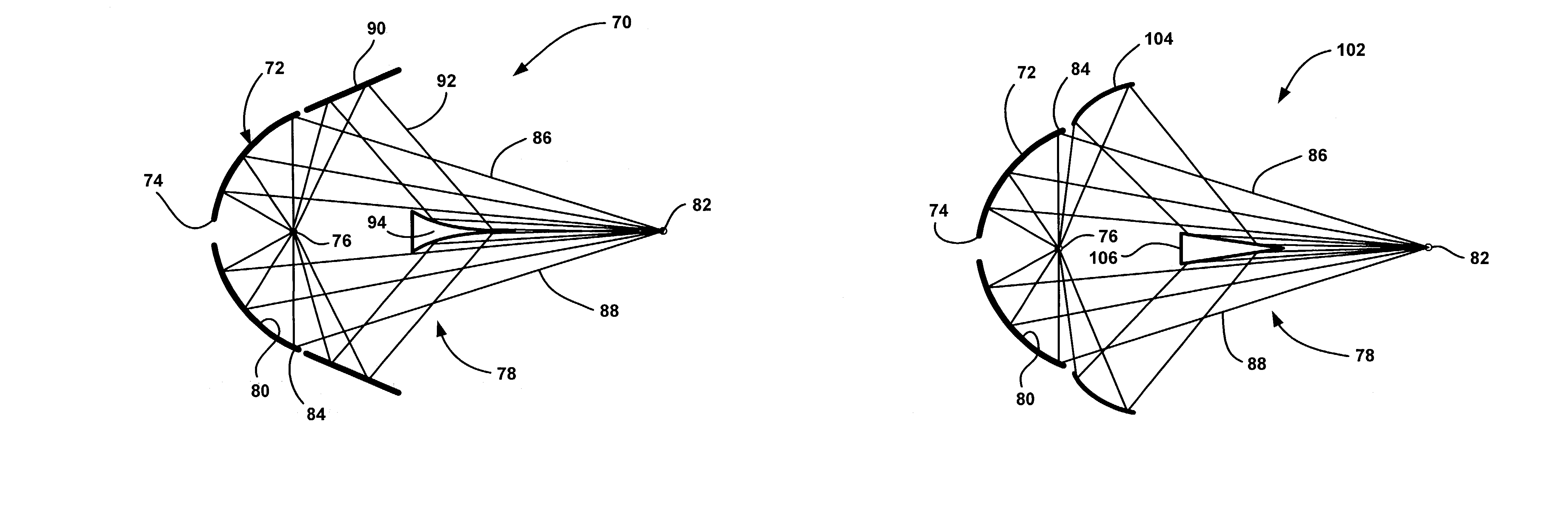 High efficiency collector for laser plasma EUV source