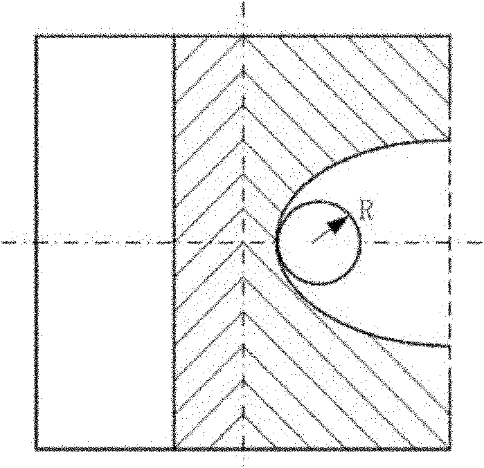 Parabolic two-dimensional focusing X-ray compound refractive lens