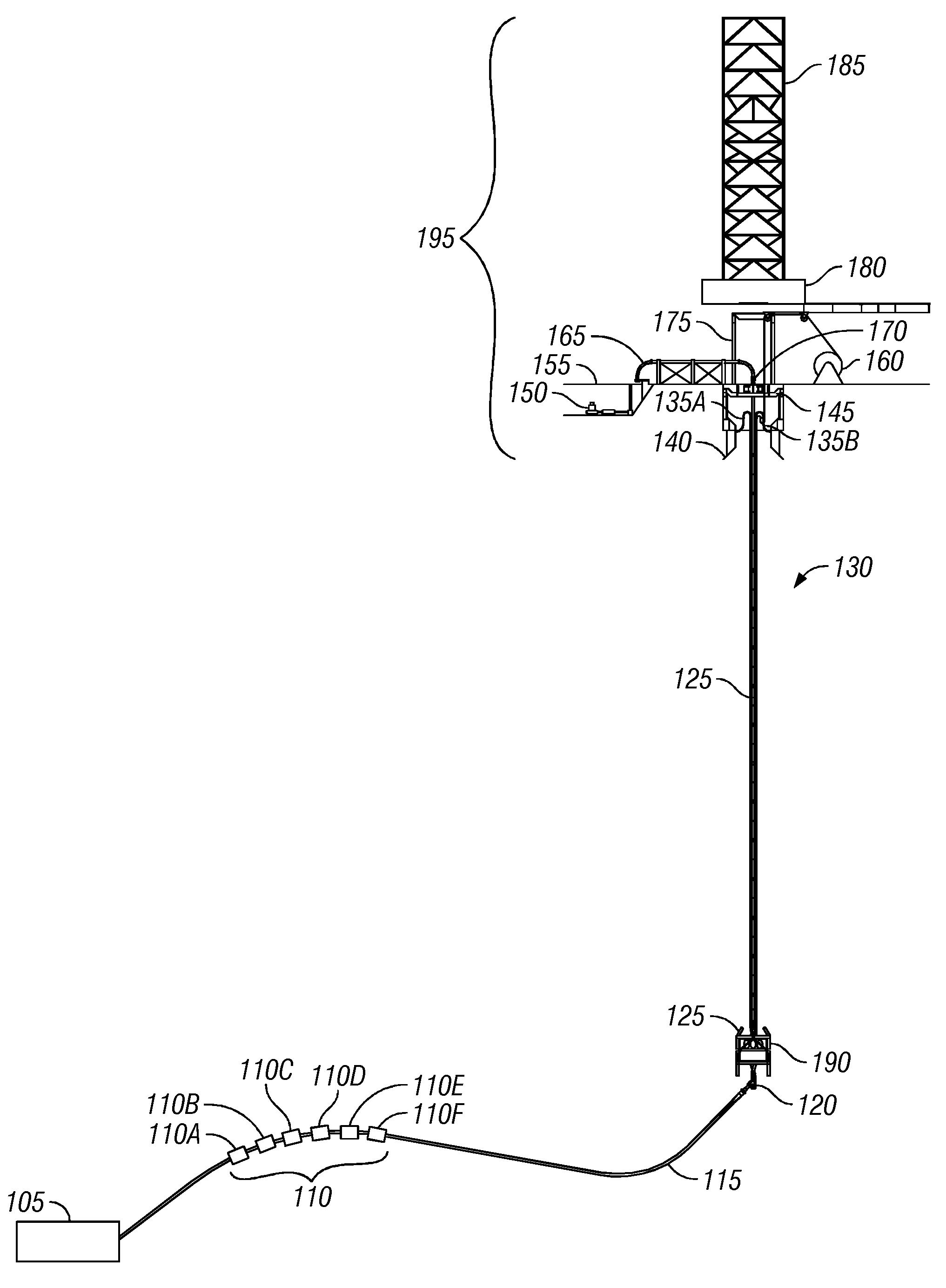 Deep sea mining riser and lift system