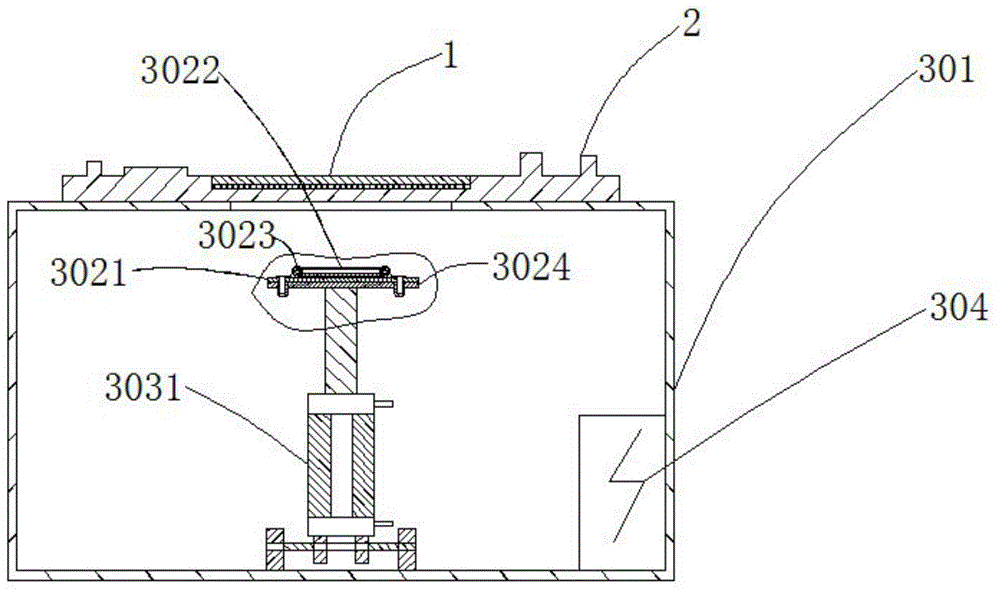 Device used for assembling main control CPU