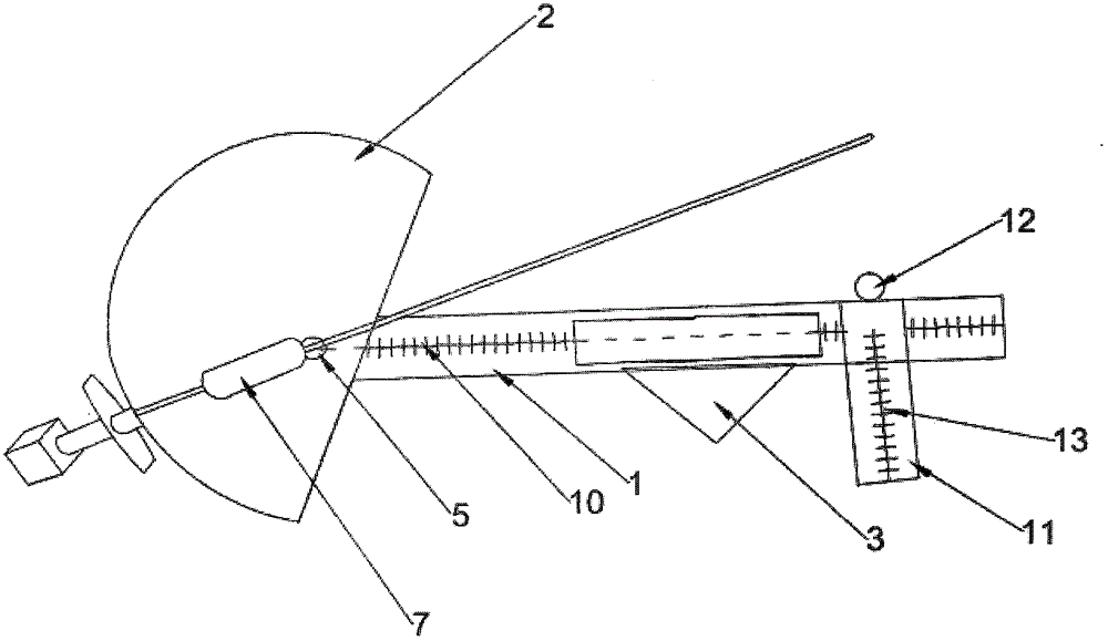 Spinal puncture positioning method and device