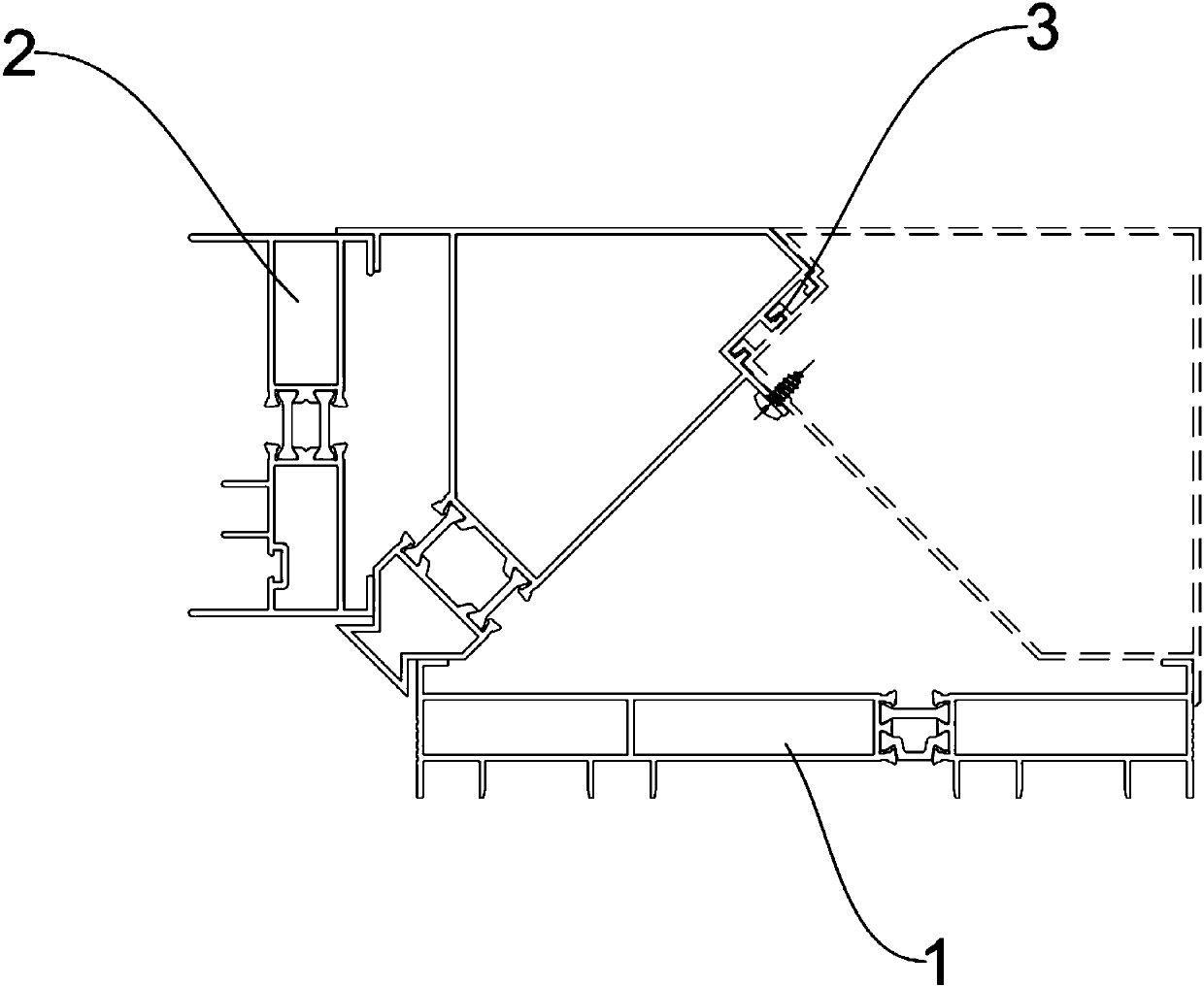 window frame corner