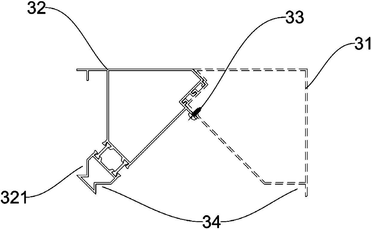 window frame corner