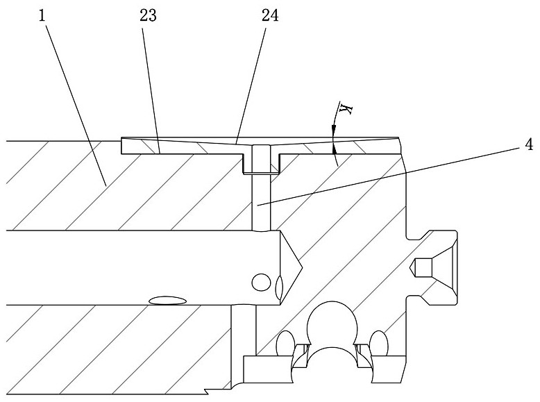 A cutting tool with guiding structure