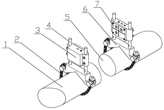 Laser measurement device for centralization error