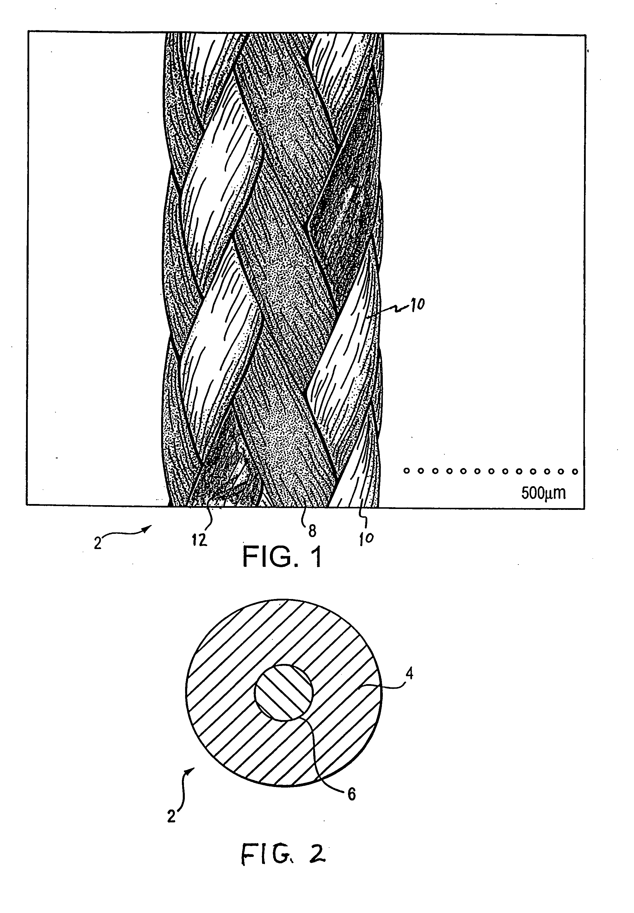 High strength suture with collagen fibers