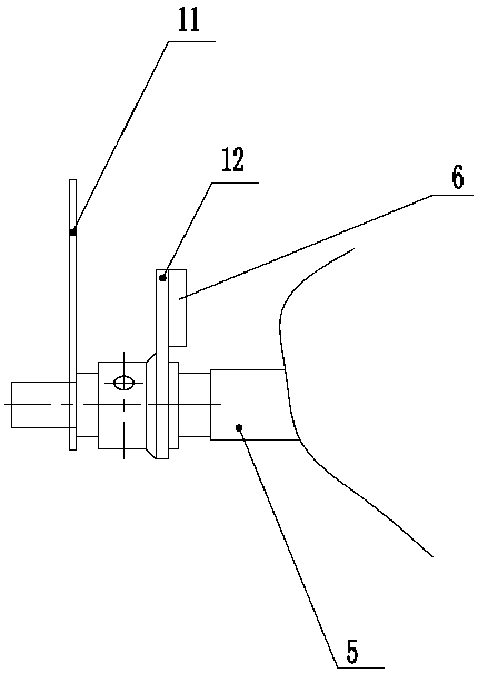 Mechanical interlocking device for outdoor compact intelligent substation high-voltage switchgear