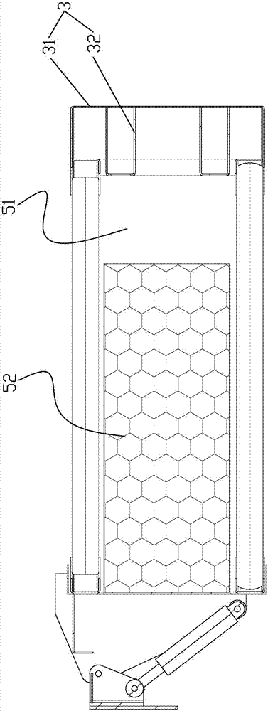 Multistage anti-collision buffer device applied to road construction vehicle and anti-collision construction vehicle