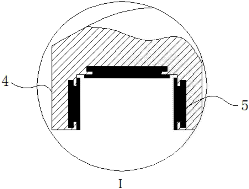 Follow-up frame of rotary drilling rig