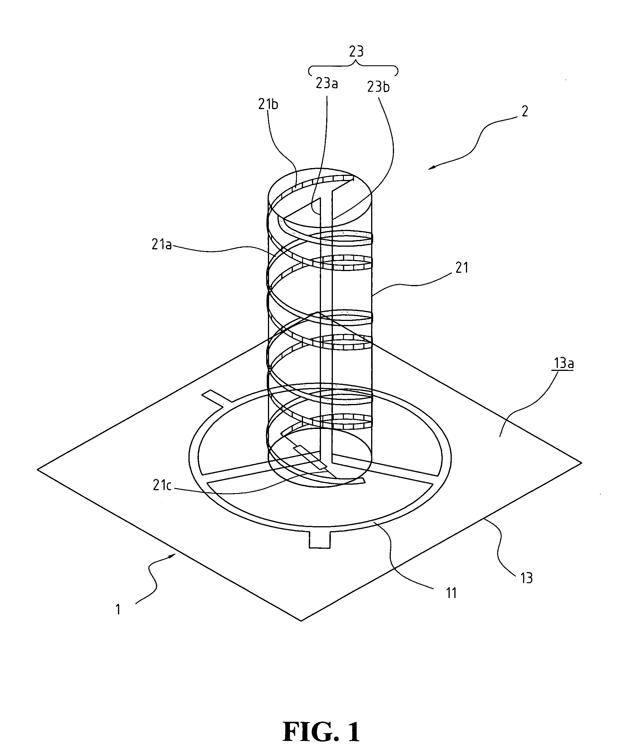 Bifilar helical antenna