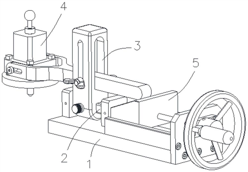 Combined positioning and clamping device