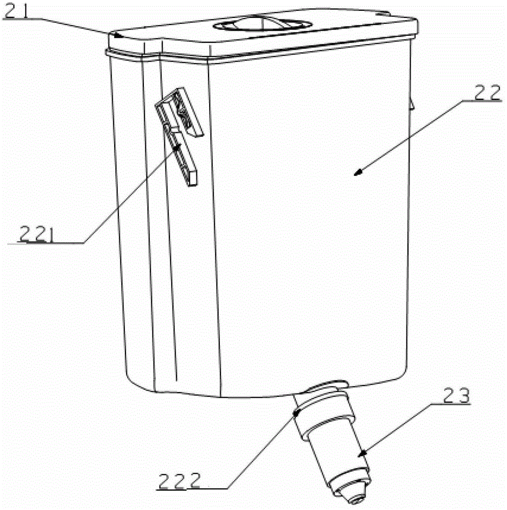 A refrigerator with the function of a water dispenser