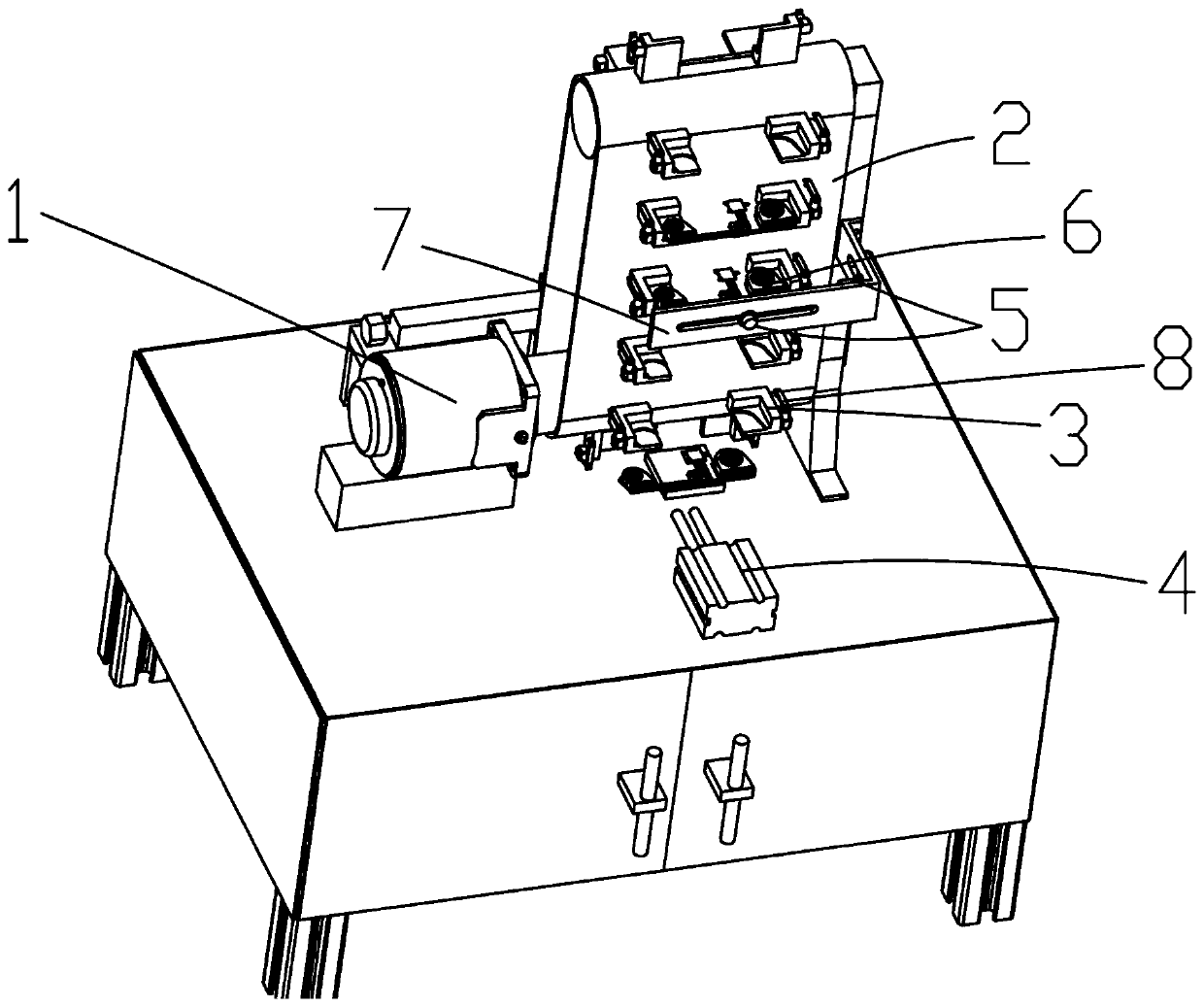 Cooling fan detection device