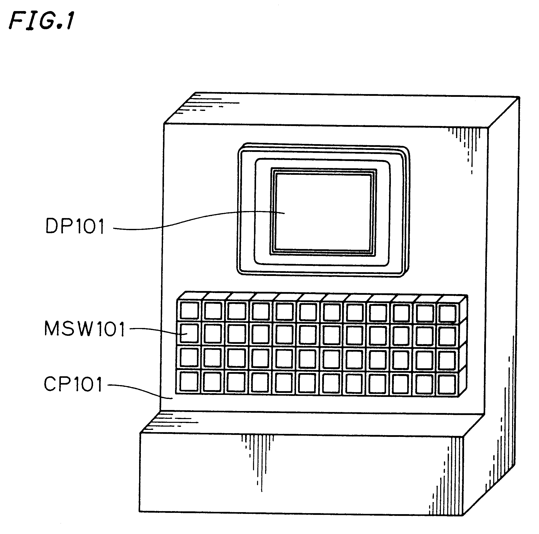 Display and input device and display and input system