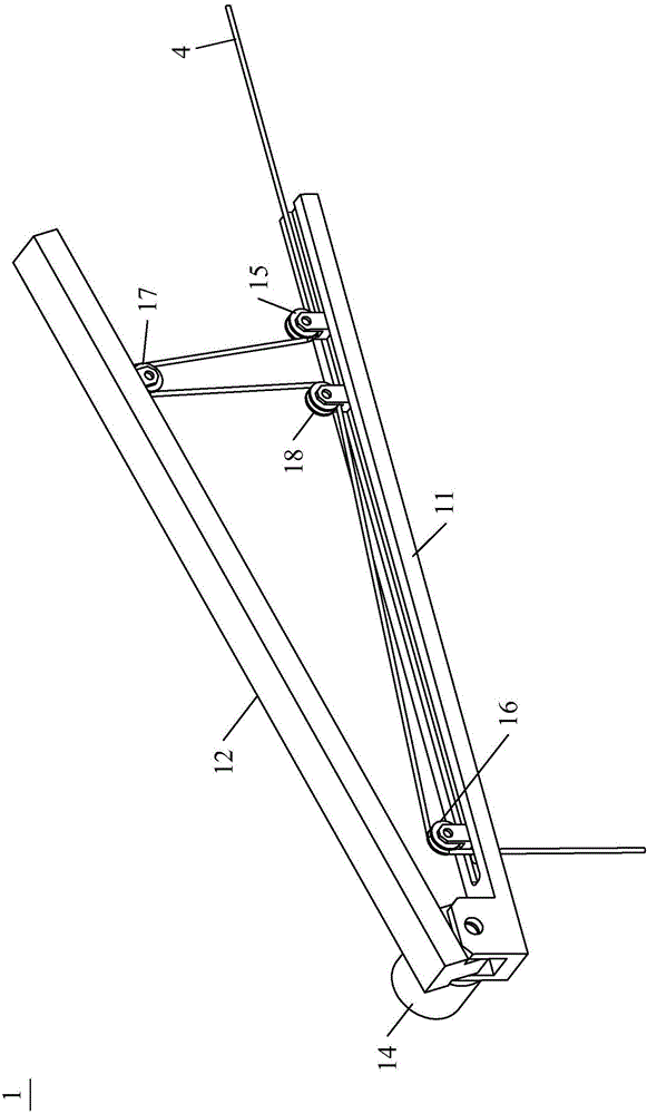 Novel cable retracting and releasing device