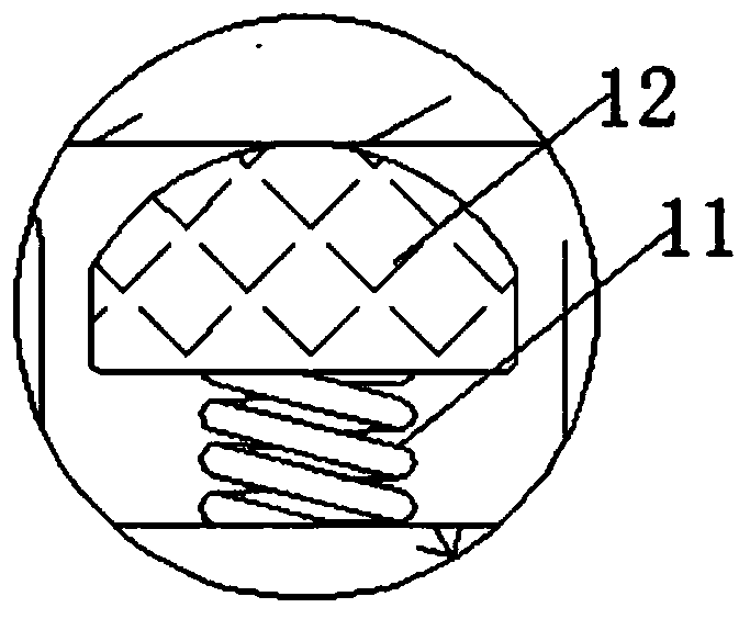 Shared bicycle tilting prevention device based on non-Newtonian fluid principle